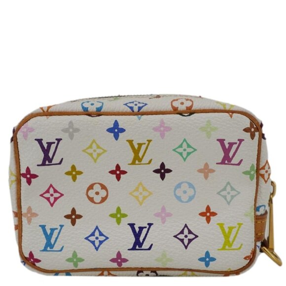 Louis Vuitton  Trousse Wapity Monogram Multicolor Cosmetic Pouch White - Picture 1 of 14